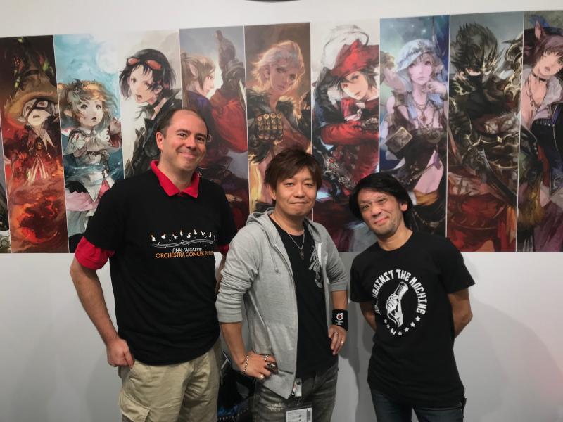 Final Fantasy XIV - Koji, Yoshida en Soken (Foto: Phen)