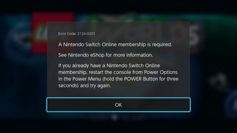 Nintendo Switch Online DLC