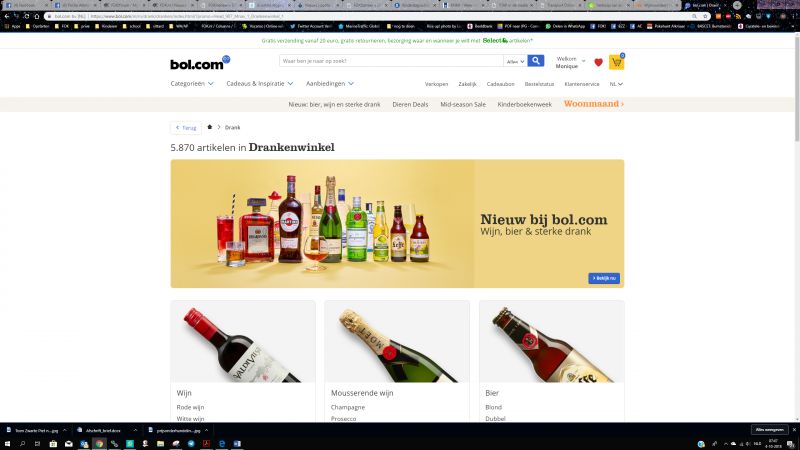 STAP: 'Online alcoholverkoop moet verboden worden' (Foto: screenshot bol.com)