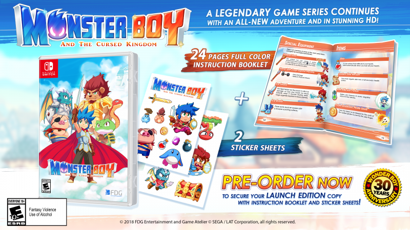 Monster Boy Fysieke Versie