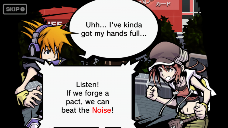 The World Ends With You Final Remix Dialoog