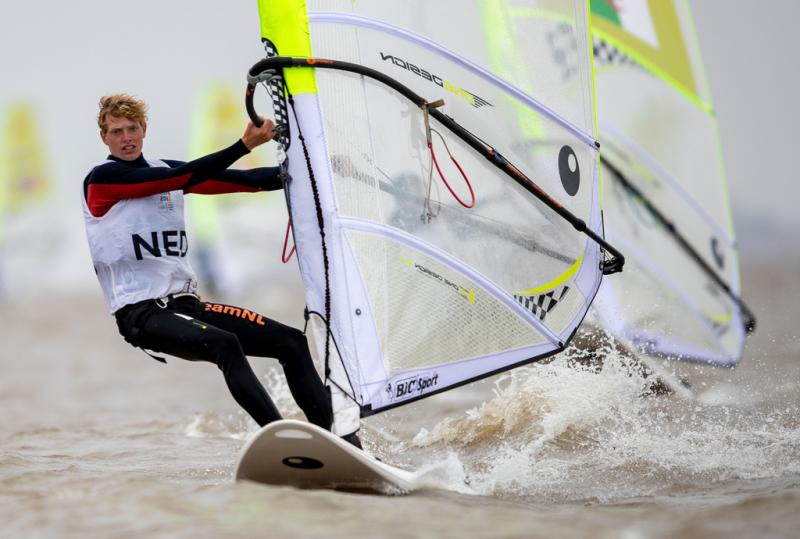 Luc Schmitz kende een aardige dag op het water (Gabriel Heusi for OIS/IOC)