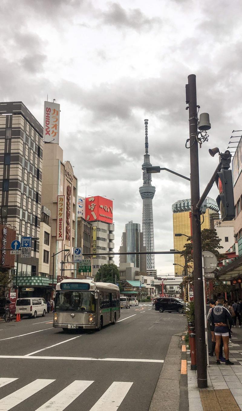 Hoe-die-nie is samen met Semtex in Tokio/Japan. Het is daar ook zonnig (behalve nu) en ruim 25 graden (Foto: Hoe-die-nie)