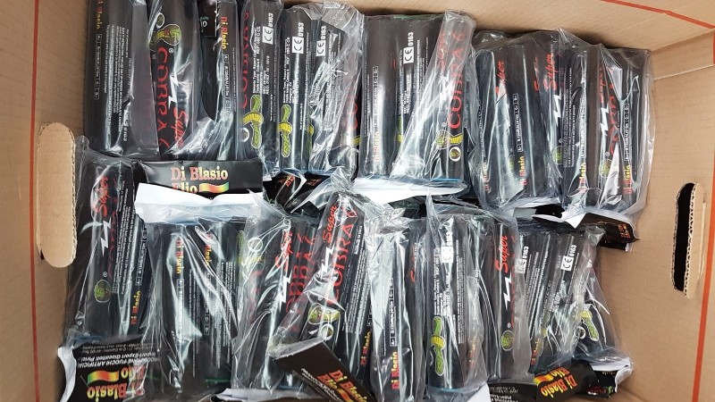 16-jarige opgepakt om 69 kilo illegaal vuurwerk (Foto: Politie.nl)