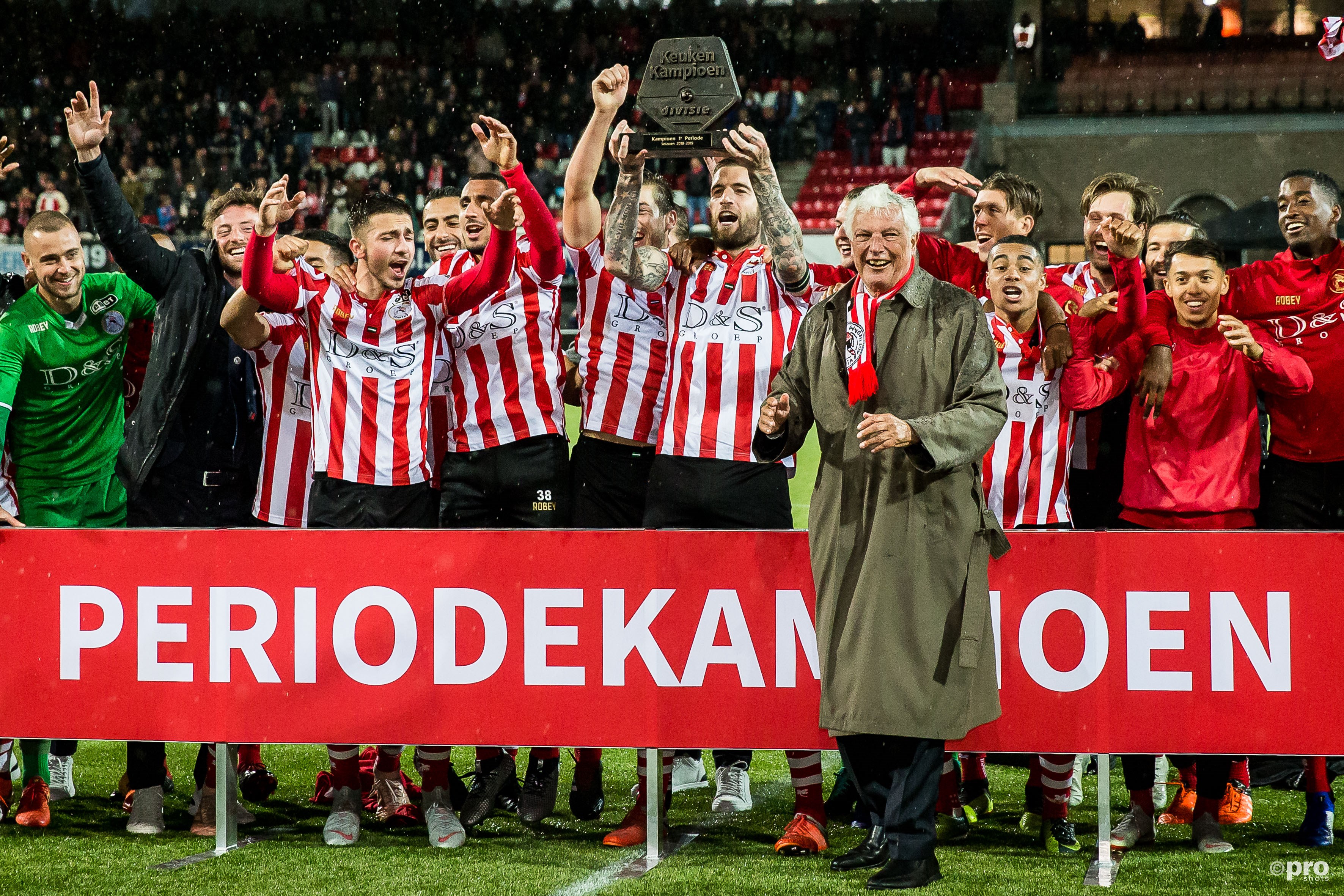 Eerste periodetitel gaat naar Sparta. (PRO SHOTS/Dennis Wielders)