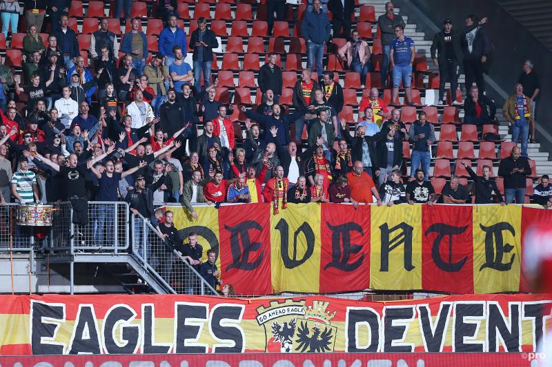 Supportersgeweld Go Ahead Eagles op station Zwolle afgestraft (Pro Shots / Paul Roling)