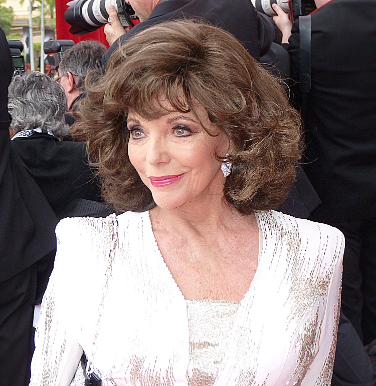 Joan Collins (foto: Door Frantogian - Eigen werk, CC BY-SA 3.0, https://commons.wikimedia.org/w/index.php?curid=19897260)