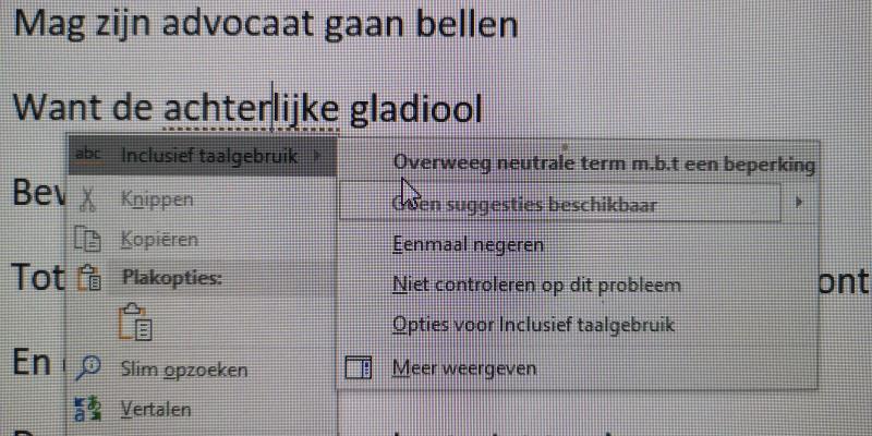 Microsoft neemt het op voor mensen met een beperking 