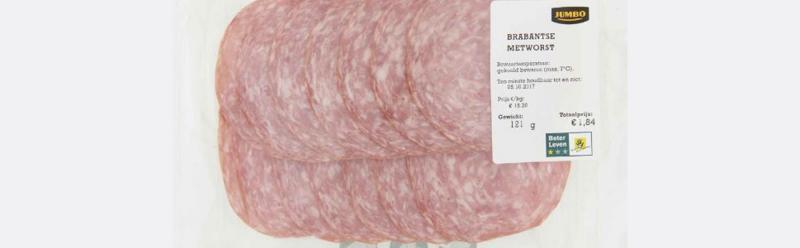 Jumbo haalt metworst uit de schappen om salmonella (Foto: Jumbo)