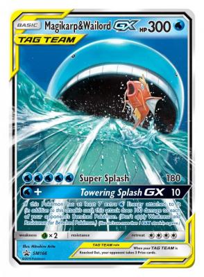 Pokemon Trading Card - Tag Team GX Magikarp-Wailord (Foto: Pokemon Company)
