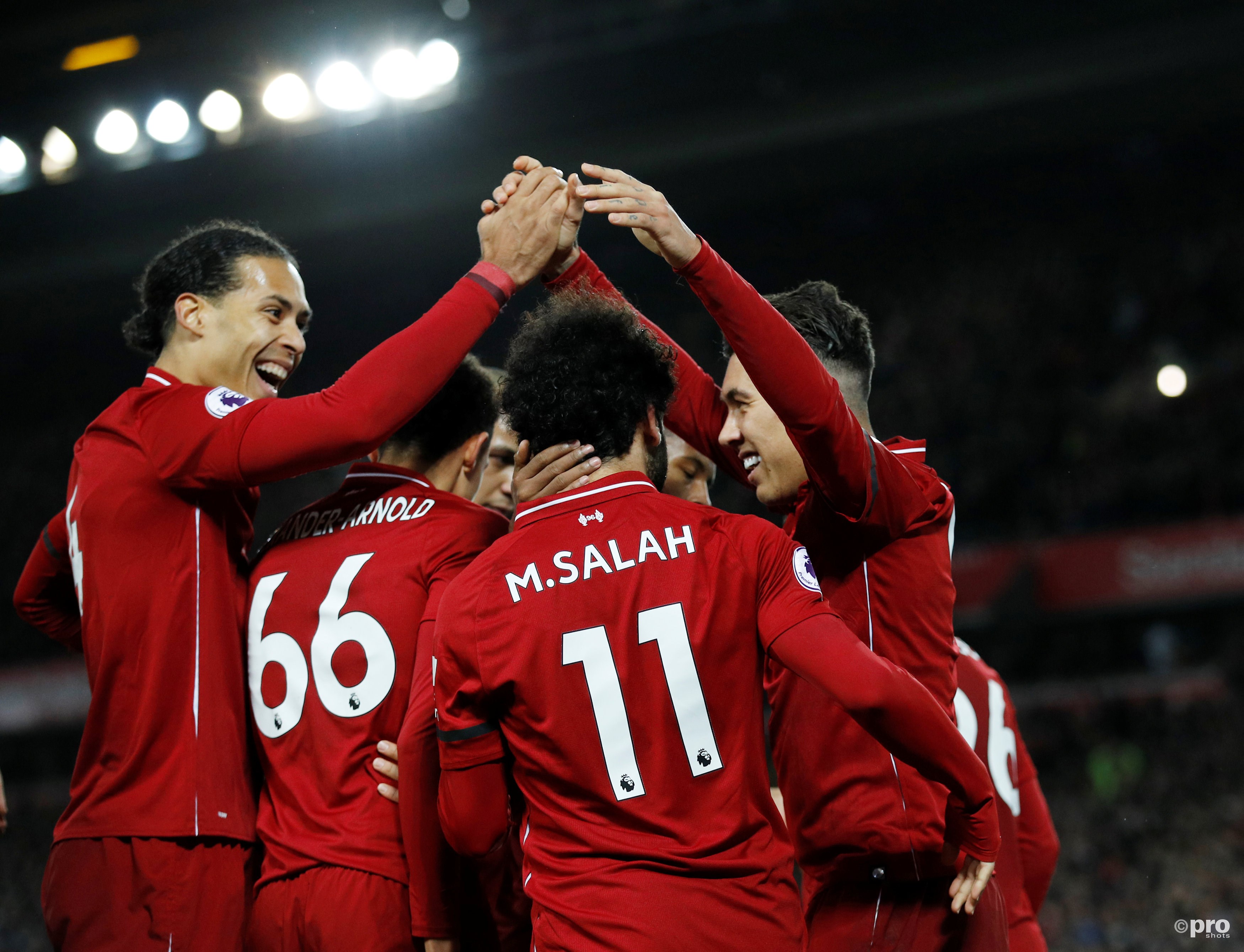 Liverpool staat negen punten los. (PRO SHOTS/Action Images)