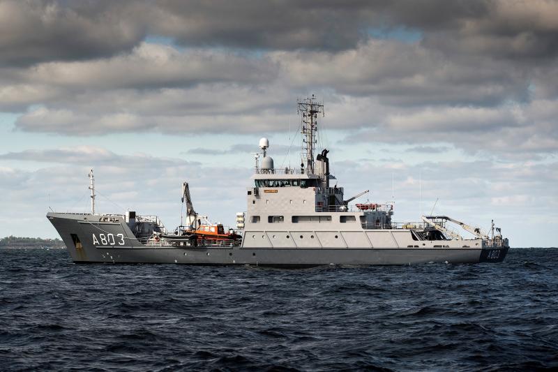 Defensie zoekt mee naar vermiste containers (Foto: Defensie)