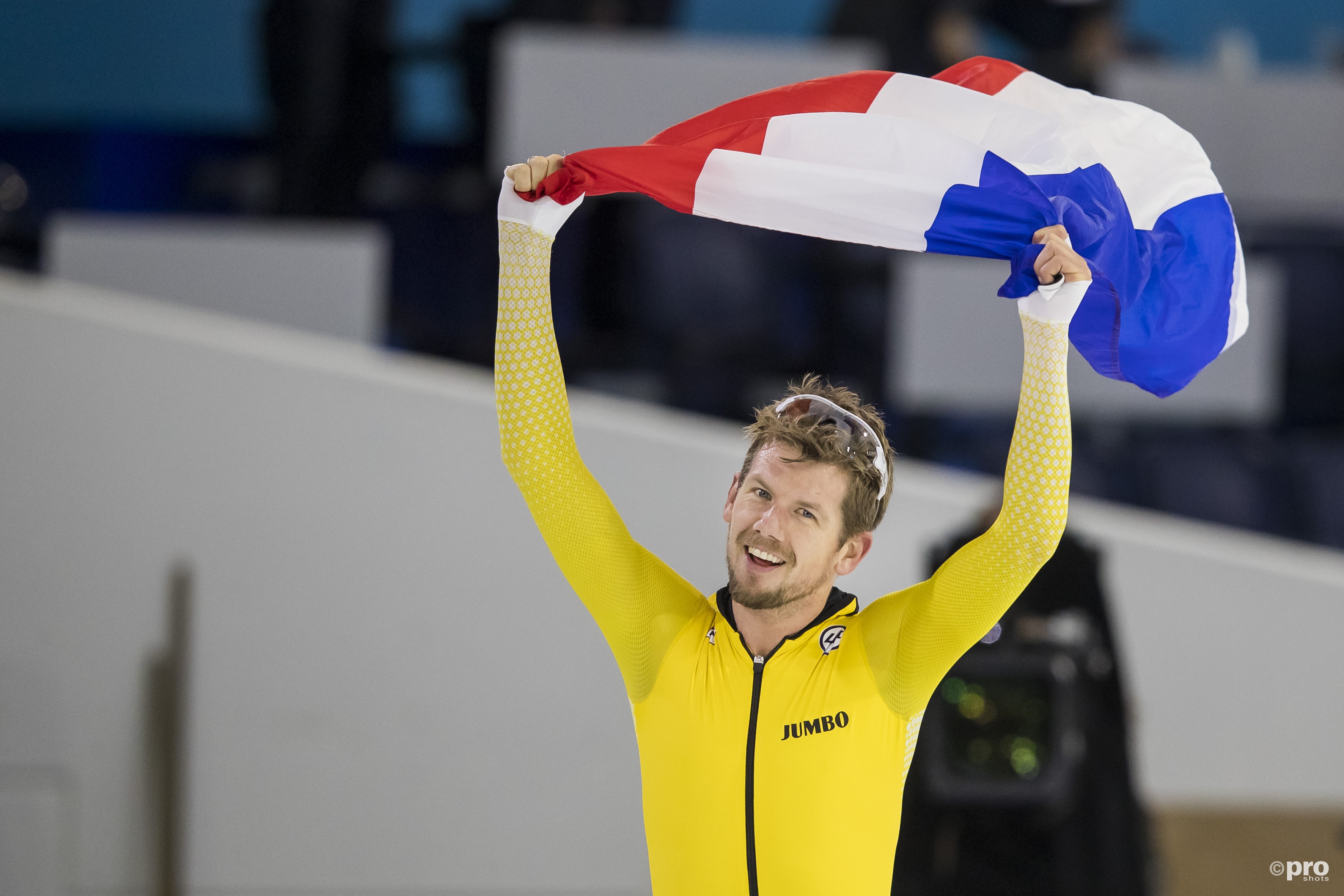 Douwe de Vries met 36 jaar de oudste Nederlands kampioen ooit. (PRO SHOTS/Erik Pasman)