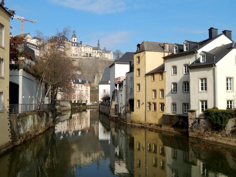 Luxemburg-Stad, anderhalve week geleden.  (Foto: bazbo)