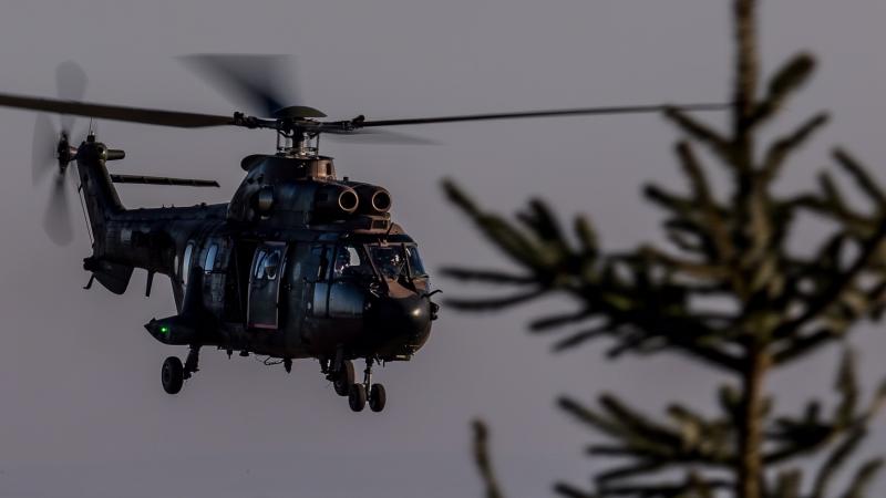 Luchtmacht houdt helikoptertraining in Noord-Engeland (Foto: Defensie)