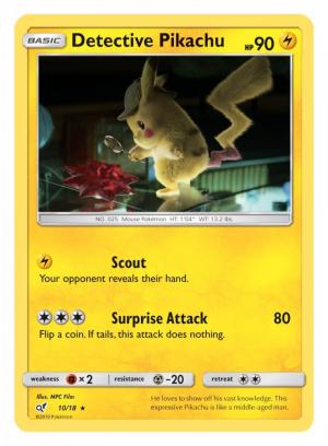 Pokemon trading card - Detective Pikachu (Foto: The Pokemon Company)