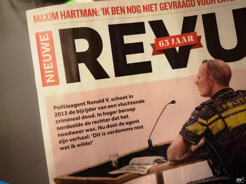'Nieuwe Revu verspreidt fakenews' (Foto: FOK!)