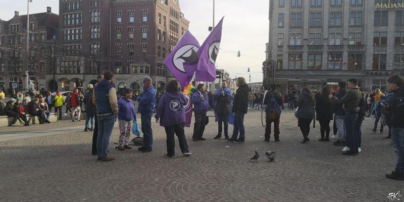 ACTA op De Dam (Foto: FOK!)