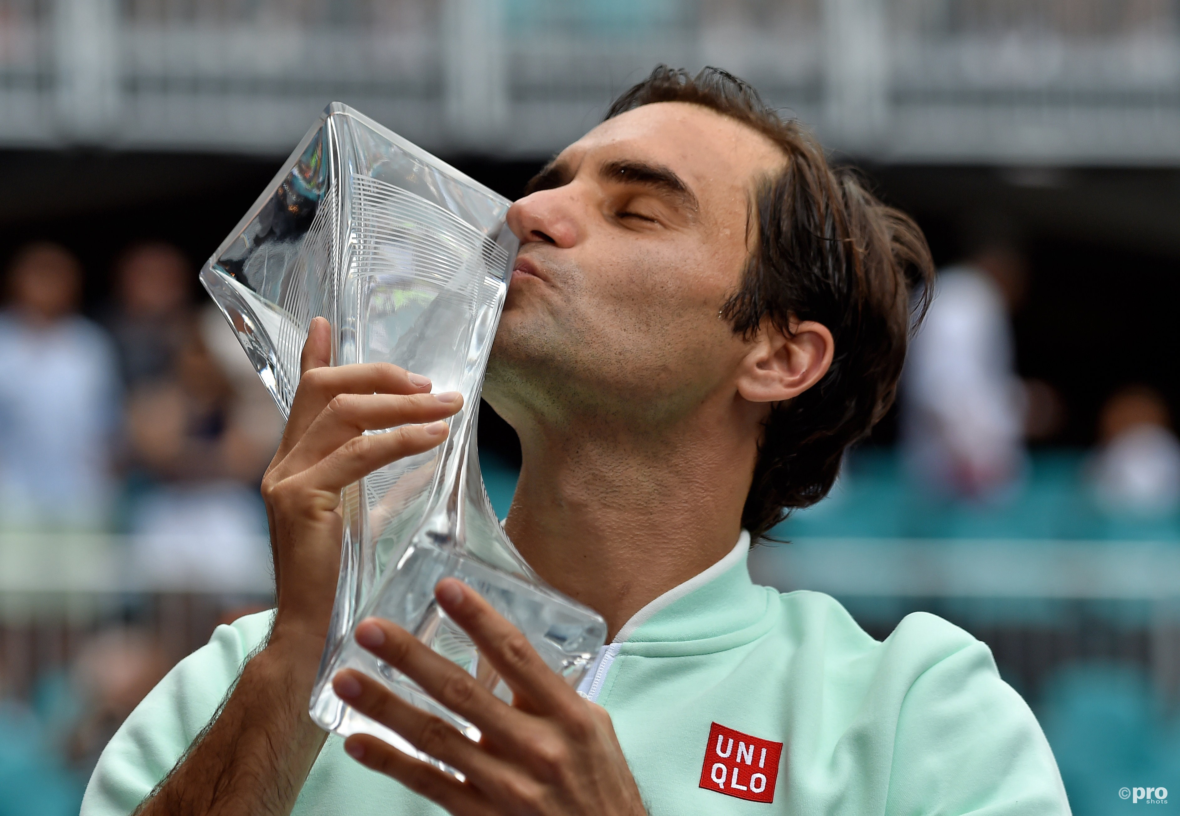 Federer wint in Miami. (PRO SHOTS/Action Images)