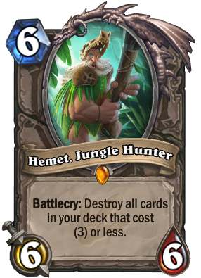 Hemet, Jungle Hunter Hearthstone