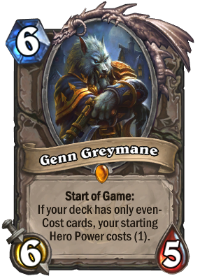 Genn Greymane Hearthstone