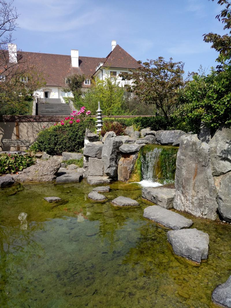 bazbo bezocht de Japanse tuin in Oostende