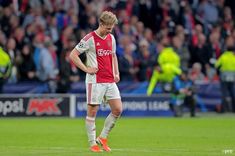 De Jong: "Iedereen was stil, niemand zei iets in de kleedkamer" (Pro Shots / Kay Int Veen)