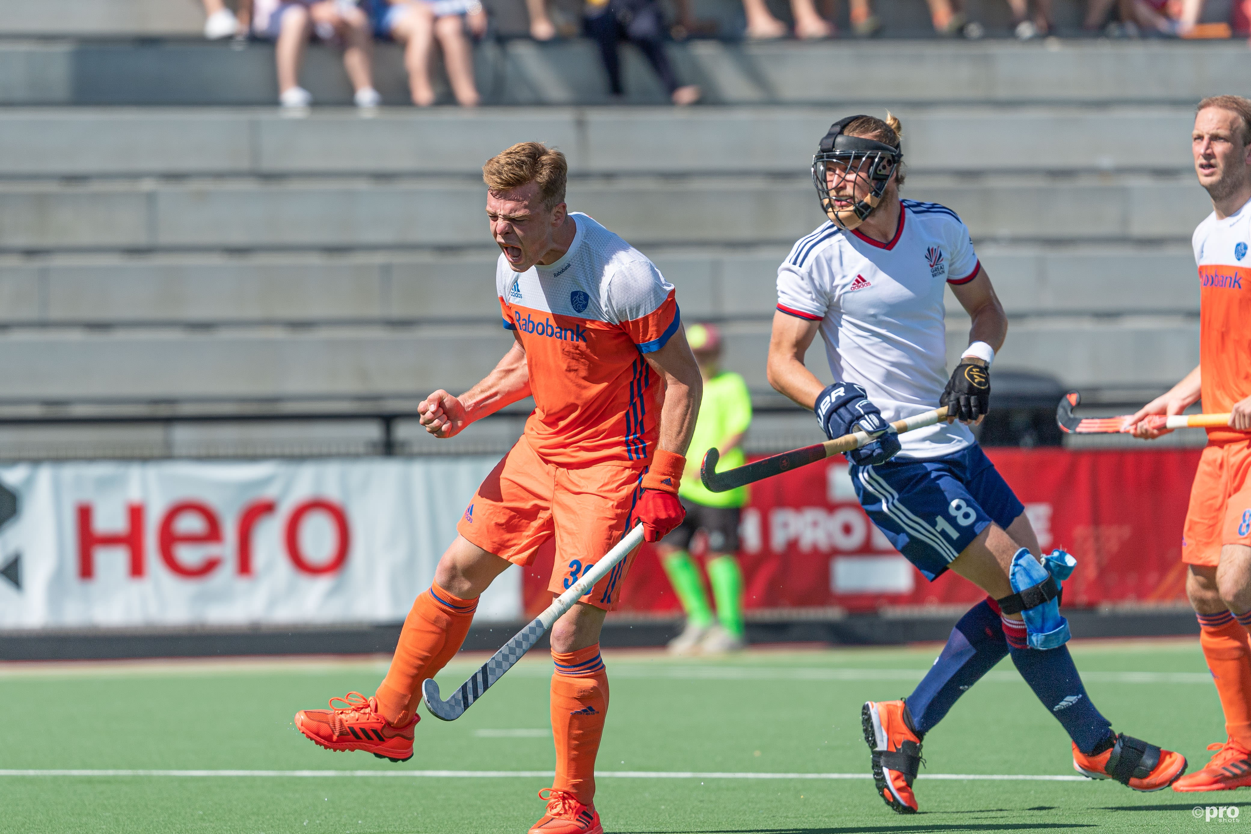 Hockeymannen in Eindhoven onderuit tegen Britten (Pro Shots / Bart Scheulderman)