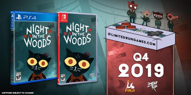 Night in the woods limited run games