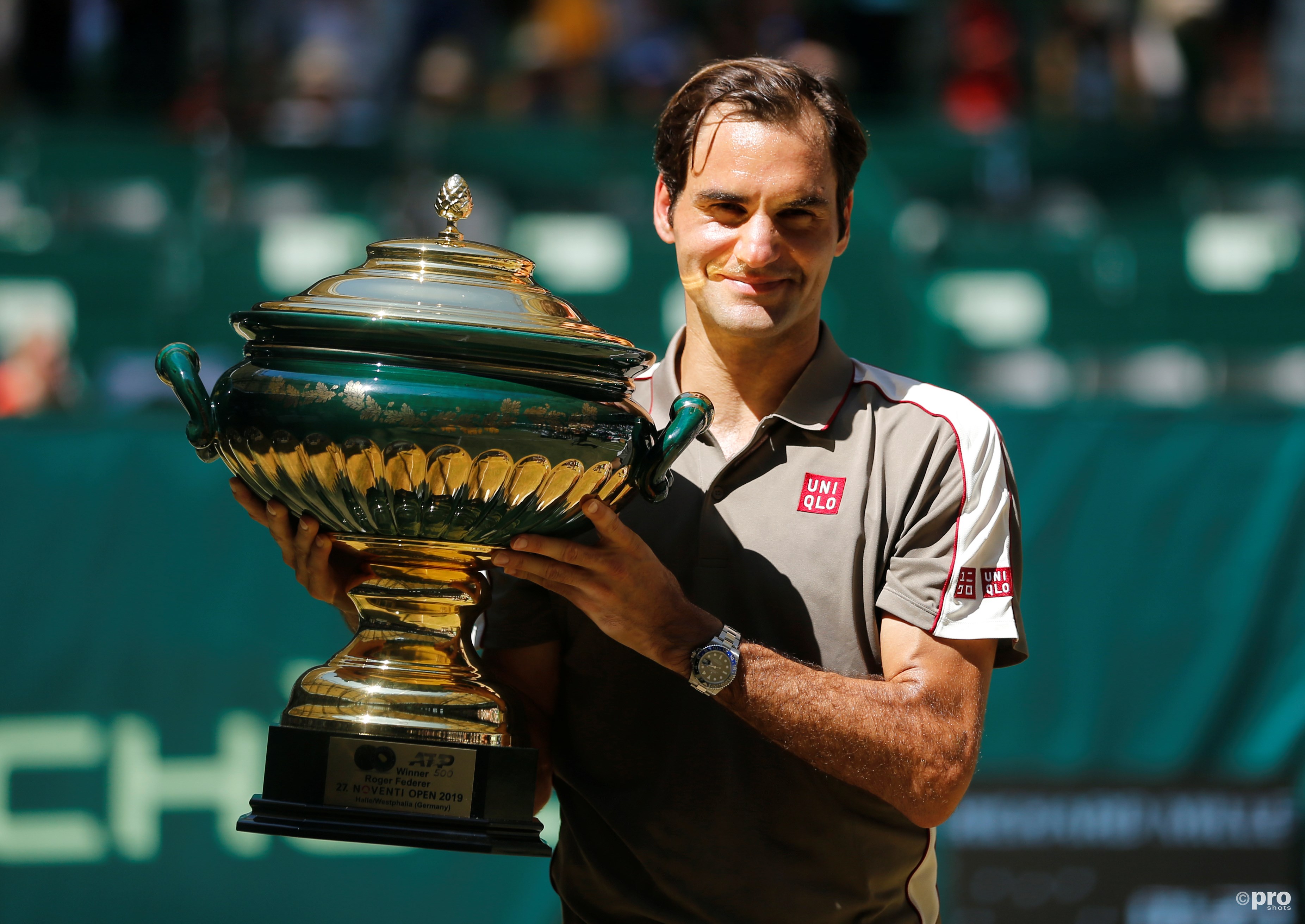 Federer wint in Halle. (PRO SHOTS/Action Images)