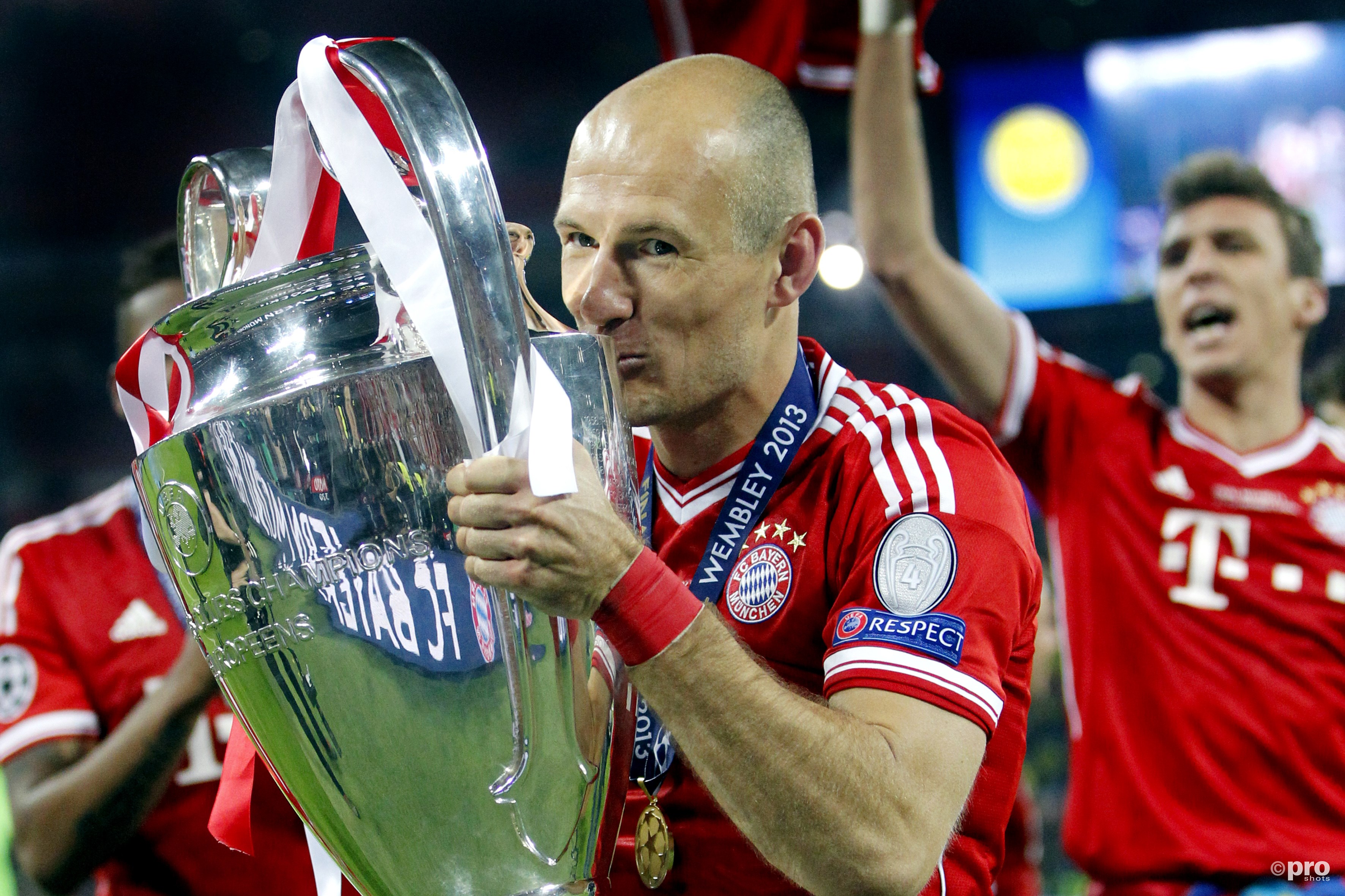 Op 25 mei 2013 bezorgt Robben zijn club Bayern München de Champions League (Pro Shots / Stanley Gontha)