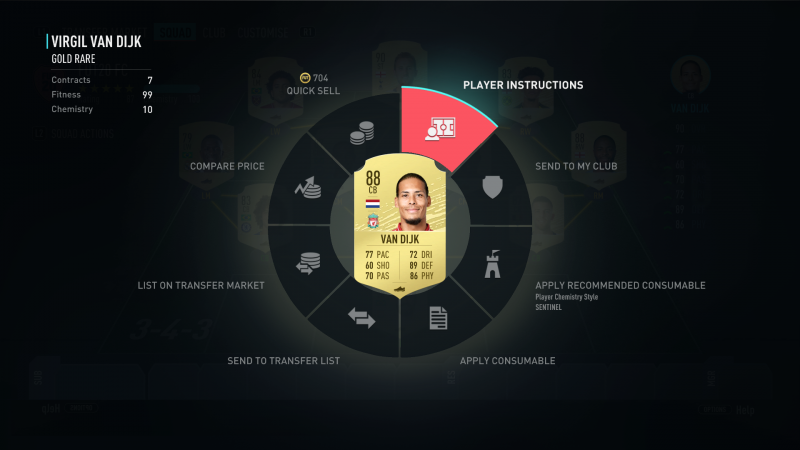 Radial in FIFA Ultimate Team