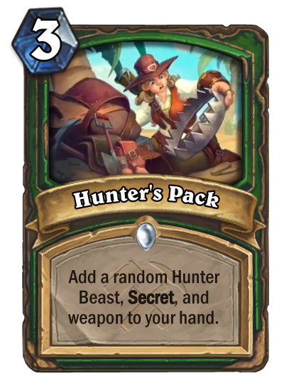 Hunter's Pack Hearthstone