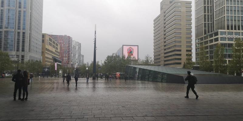 DJMO was in Rotterdam, en uiteraard regende het daar ook... 