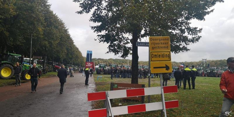 Totale chaos in Den Haag (Foto: FOK!)