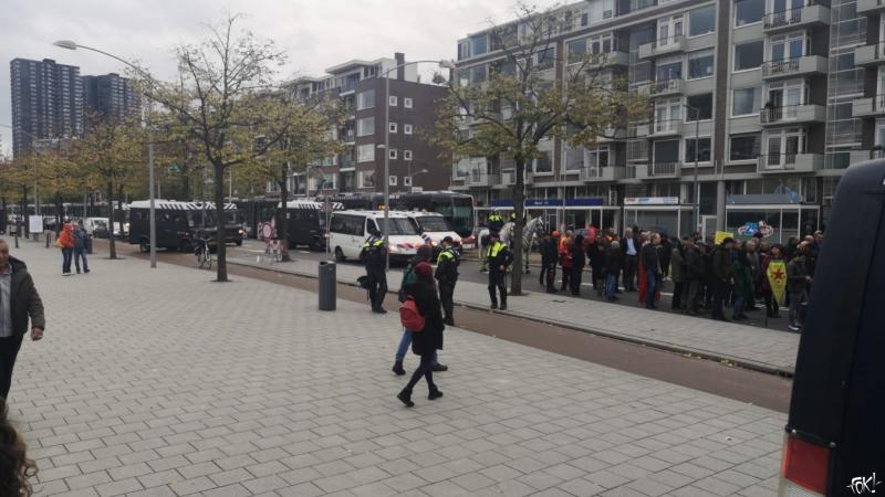 Koerdische demonstratie in Rotterdam (Foto: FOK!)