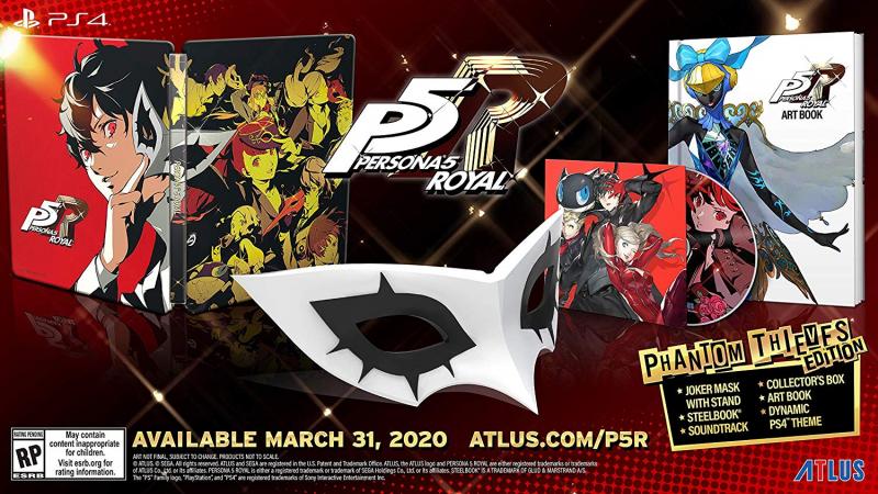 Persona 5 Royal date + special edition