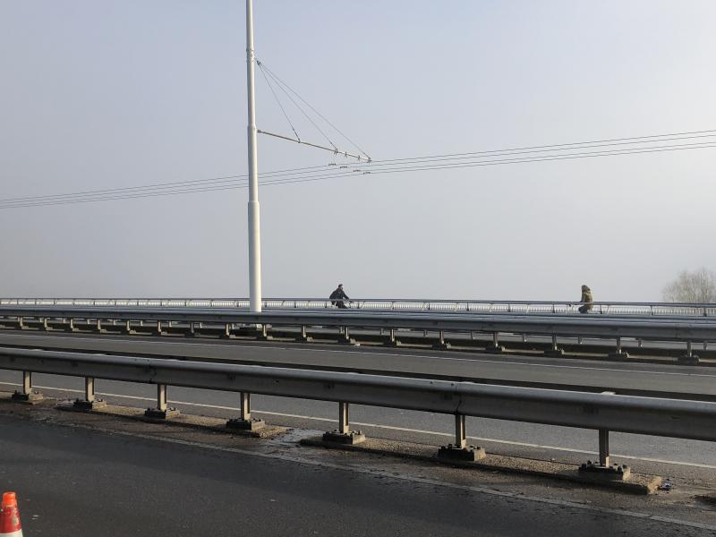 Gisteren bij het weerbericht een foto met nog aardig zicht. Kwartiertje later en alles zat dicht in Arhnhem (Foto: Charged)