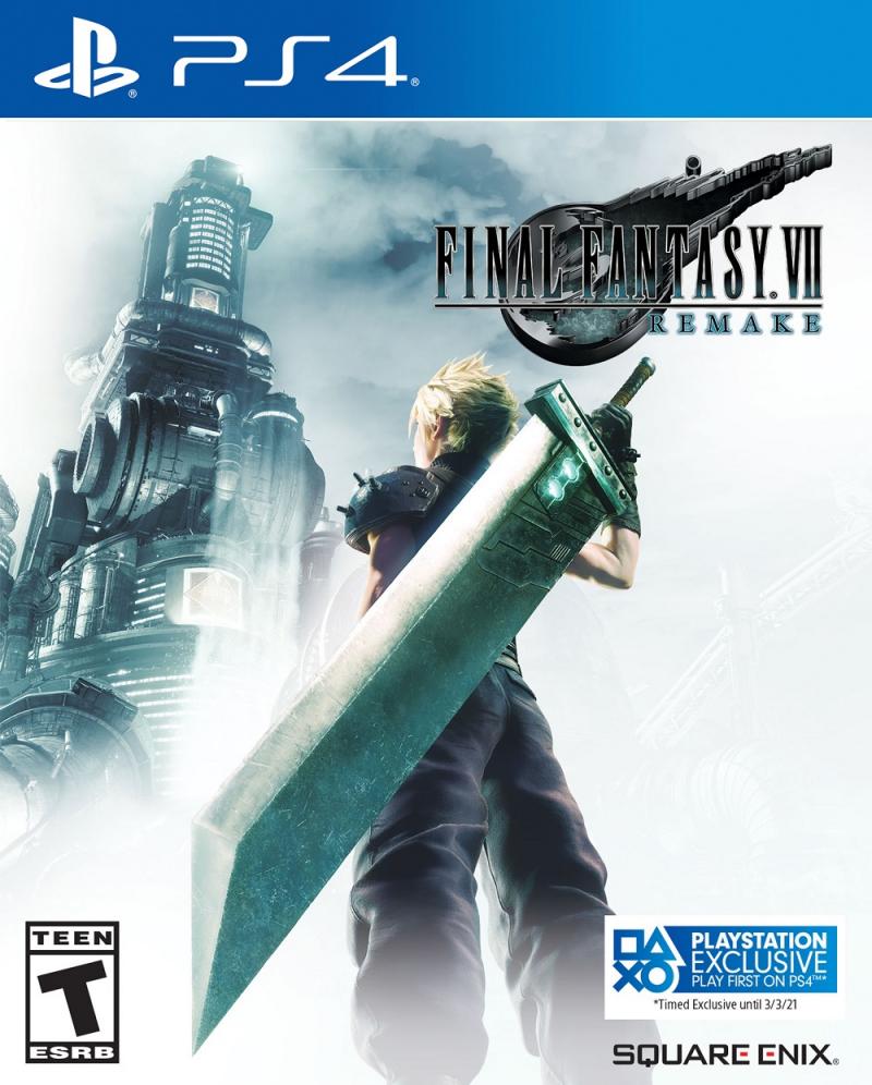 Final Fantasy VIII Remake box-art