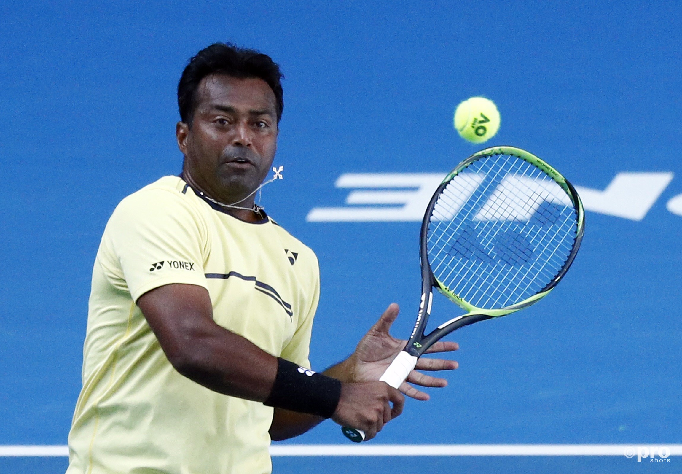 Leander Paes neemt na 29 jaar afscheid. (PRO SHOTS/Action Images)