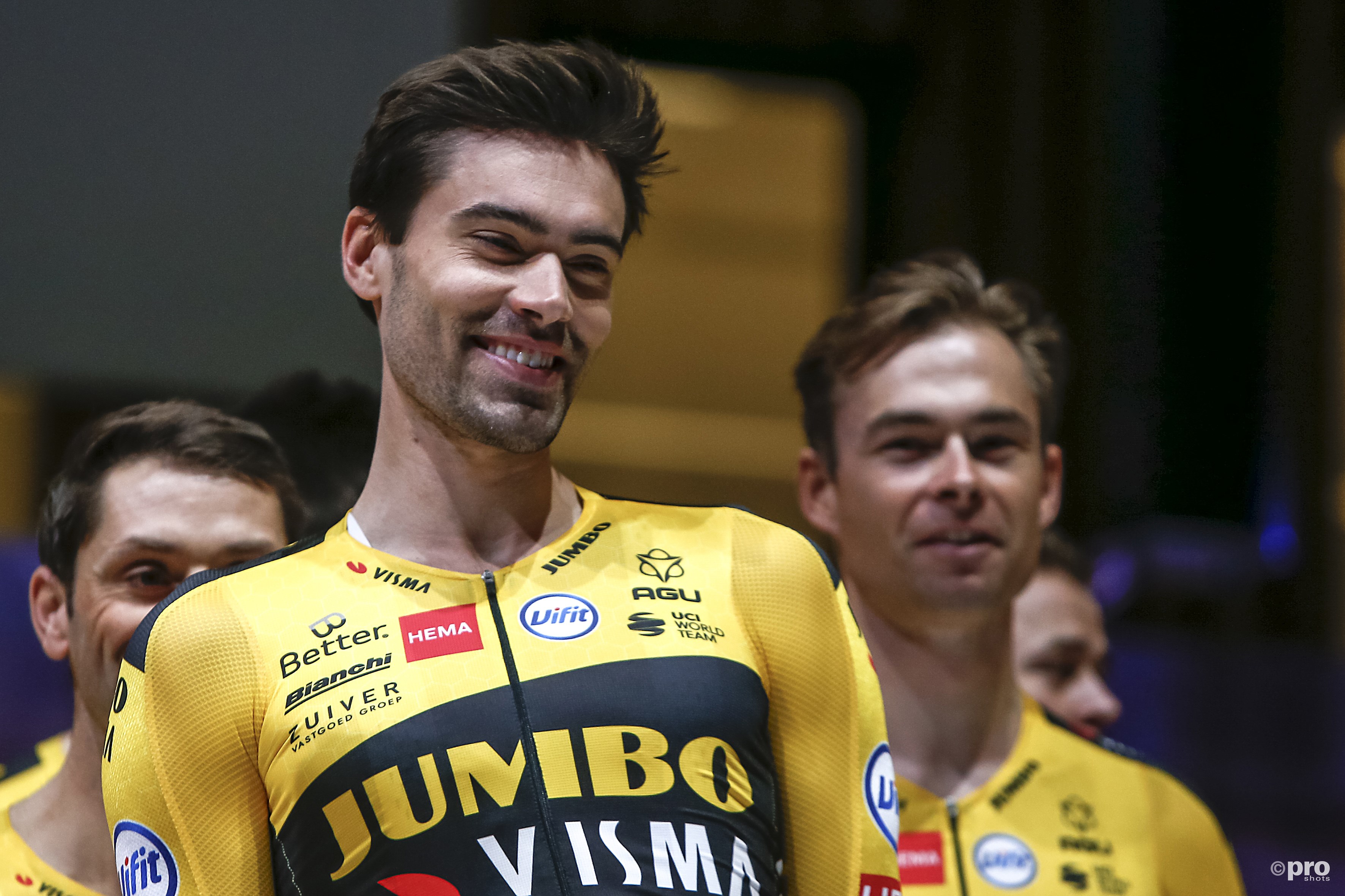 Tom Dumoulin op de ploegpresentatie Team Jumbo-Visma (Pro Shots / Remko Kool)