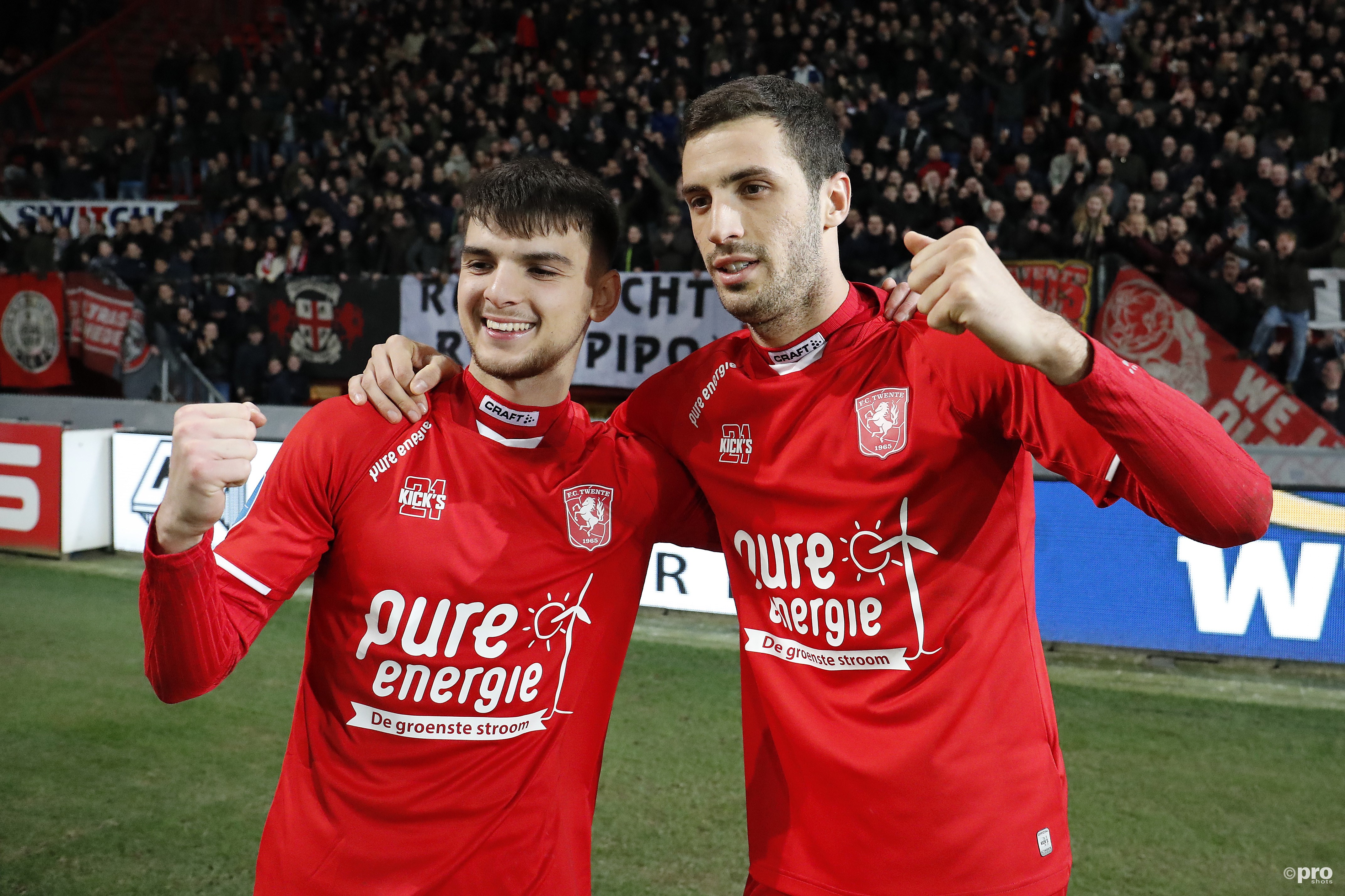 FC Twente wint van AZ. (PRO SHOTS/Niels Boersema)