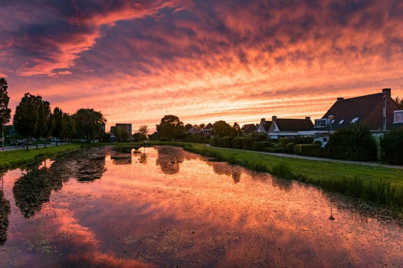 Mooie lucht in noord-Holland (Foto: FOK!)