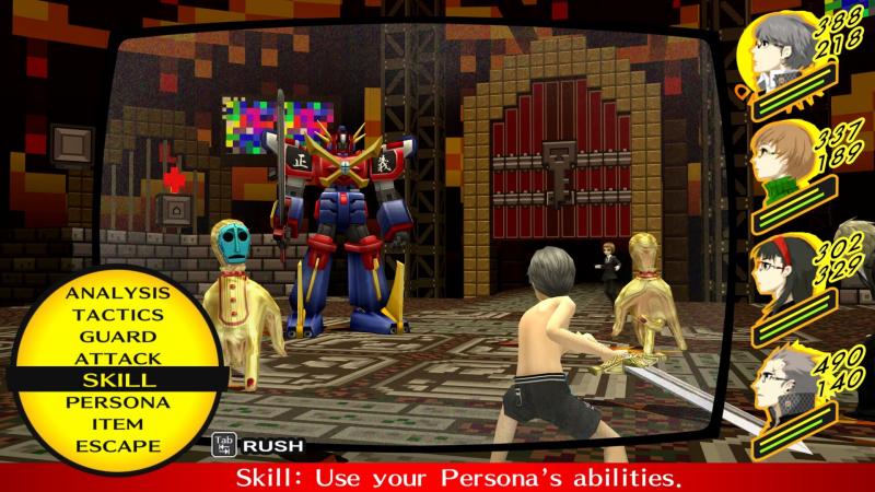 Persona 4 Golden PC - Combat (Foto: SEGA)