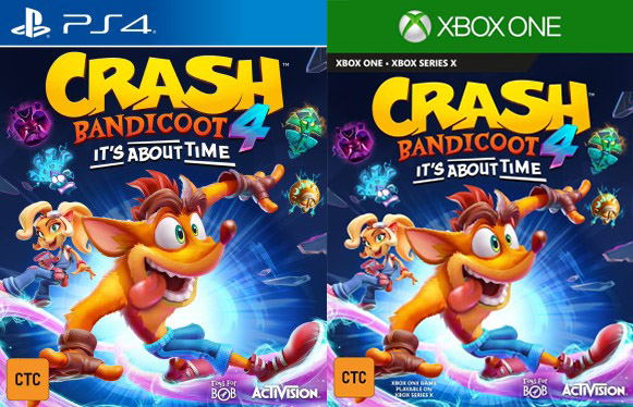 Crash Bandicoot 4 cover