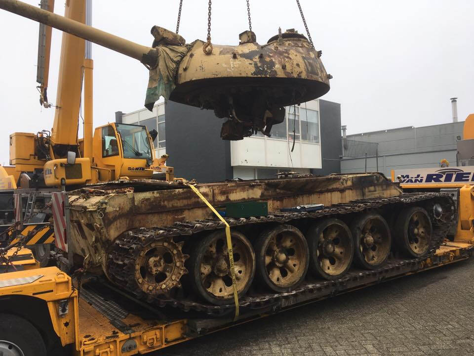 Tweede leven voor tank (foto: sergeant-majoor Maartje Roos, Ministerie van Defensie)