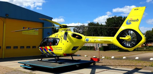 Nieuwe traumahelikopter (foto: ANWB)