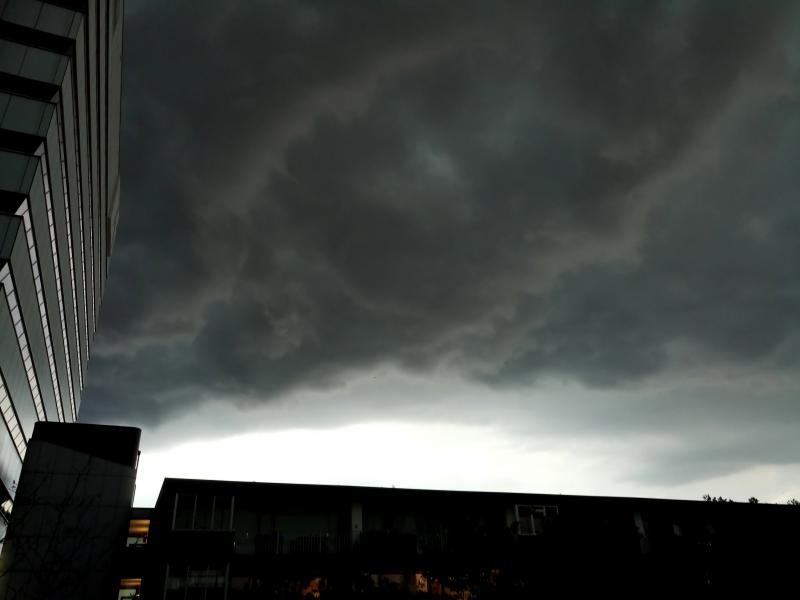 Onweer boven Apeldoorn (Foto: bazbo)
