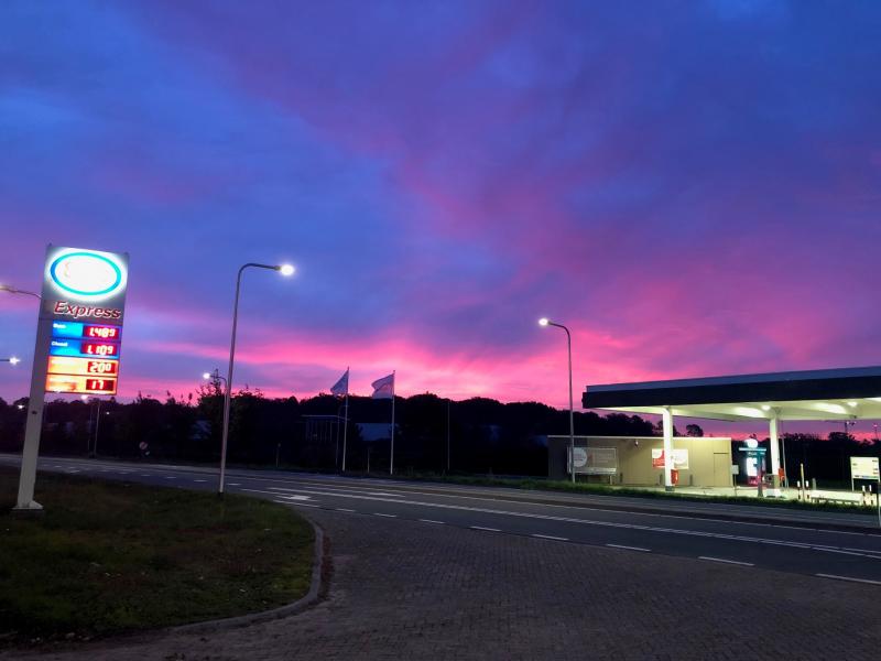 Deze is van vanochtend in De Bilt rond 8.00 thv N237 (Foto: Charged)