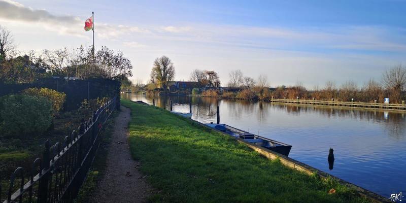 Het was lekker zonnig vandaag. Prima wandelweer dus (Foto: FOK!)